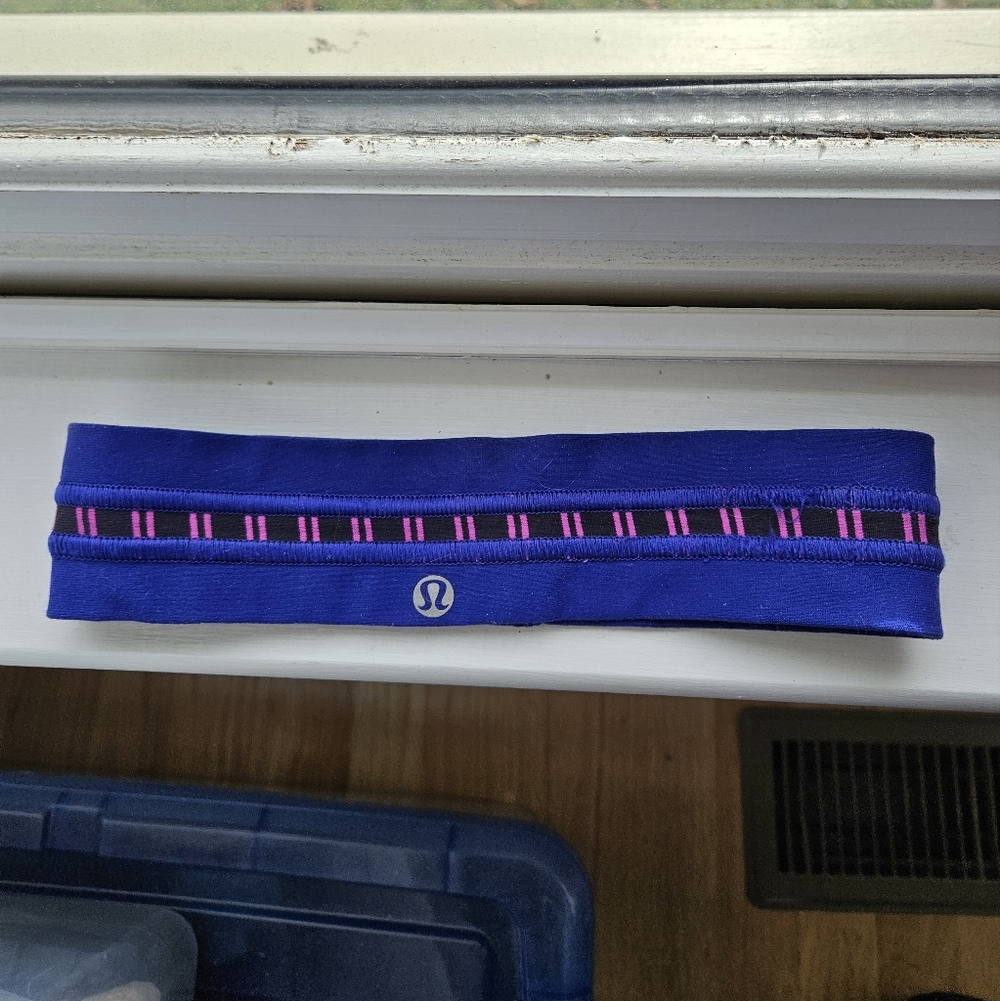 Lululemon Purple and Pink Headband